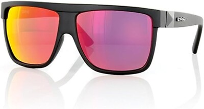 #ad CARVE Rocker Sunglasses Matt Black Red Iridium MSRP $50