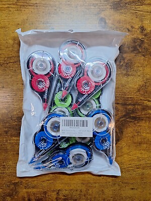 #ad 9 Pack Of White Out Correction Tape