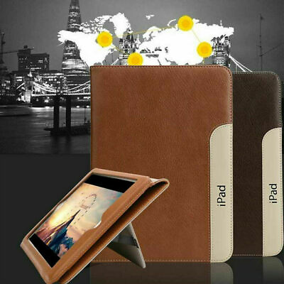 #ad Smart Flip Leather Stand Case Cover For iPad 8th 7th 6th 5th Air 2 3 4 Mini 1 5