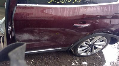 #ad 16 17 18 19 2021 MKX Nautilus Rear Driver Door Drivers Side Left Back R3 Maroon