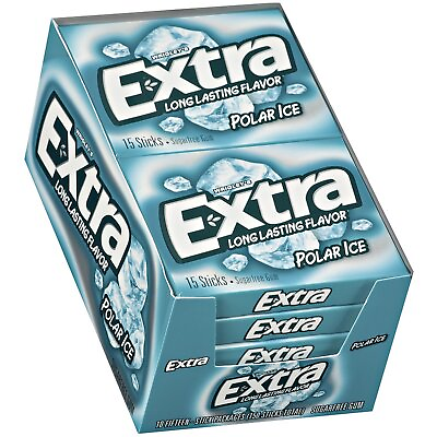 #ad Extra Polar Ice Gum 15 piece pks. 10 ct. Gum that you like most