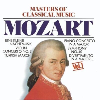#ad Masters of Classical Music 1: Mozart Audio CD