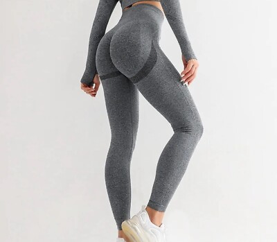 #ad Woman’s Grey Yoga Pants Medium
