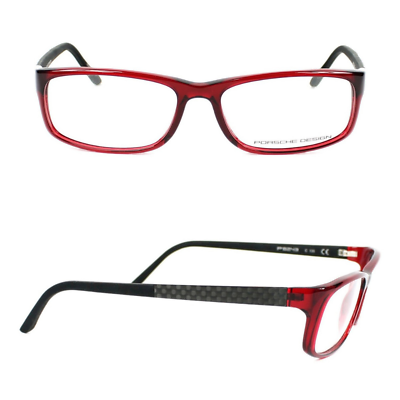 #ad Porsche Design P#x27;8243 C Red Rx Eyeglasses 54 15 135 $85.49