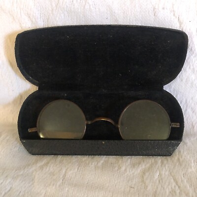 #ad Vintage Eye Glasses Circa ? SpectaclesPlease Read The Description