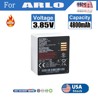 #ad A 4a Rechargeable Battery For Arlo Ultra 2 Arlo Pro 3 Arlo Pro 4 Camera 3.85V US