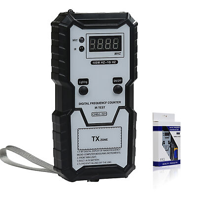 #ad Digital Key Frequency Tester Car IR Infrared Remote Key Tester 100MHz 1GHz Q7Y0