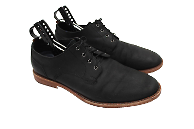 #ad Cole Haan Mens Size 7.5 Feathercraft Grand Blucher Oxford Dress Shoes Black