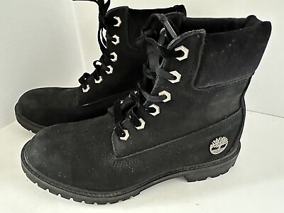 #ad Timberland Womens Premium 6 Inch Waterproof Hiking A1KHH Boots US 7.5 Excellent