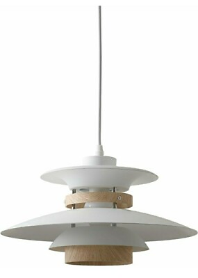 #ad Modern Decor Adjustable Pendant Lamp Kitchen Island Aluminum and Wood Finish