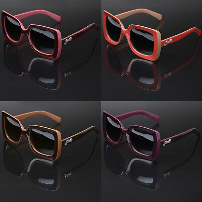 #ad Square Bold Glamorous Women Glasses Butterfly Fashion Designer UV 400 Sunglasses