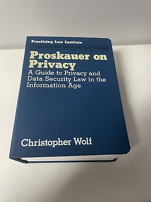 #ad PLI Proskauer on Privacy And Data Security Law In The Information Age