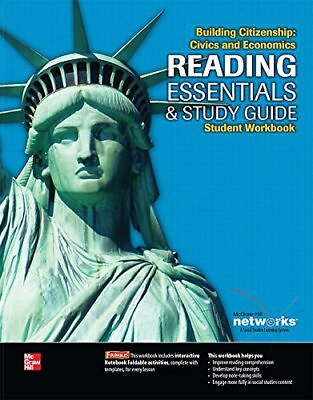 #ad BUILDING CITIZENSHIP: CIVICS AND ECONOMICS READING By Mcgraw hill Education NEW