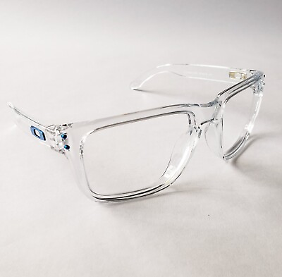 #ad Oakley Holbrook XL Polished Clear Blue Icons Replacement Frame Only OO9417
