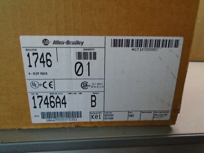 #ad 1746 A4 B New Stock open box SLC 500 Chassis 1746A4 N300 1pcs