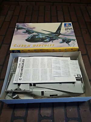 #ad Italeri No. 015 C 130 H Hercules 1:72 Scale Plastic Model Airplane Kit