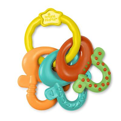 #ad Bright Starts BPA Free Baby Teether Keys License to Drool Infant Teething To...