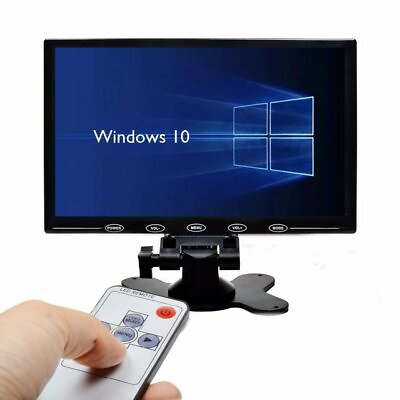 #ad Mini 7quot; LCD CCTV PC Monitor Screen HD 1024*600 AV RCA VGA HDMI 1080P w Speaker $52.79