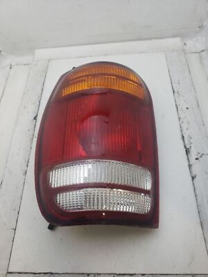 #ad Driver Tail Light 4 Door Amber red white Lens Fits 98 01 EXPLORER 411761