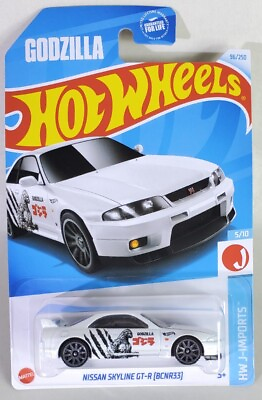 #ad Hot Wheels Godzilla Nissan Skyline GT R R33 BCNR33 J Imports 2024