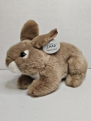 #ad JAAG Plush Bunny Rabbit Purse Child Size Pouch Easter Outfit Accessory NEW NWT