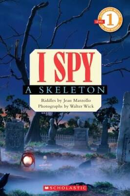 #ad I Spy A Skeleton Scholastic Reader Level 1 Paperback By Jean Marzollo GOOD