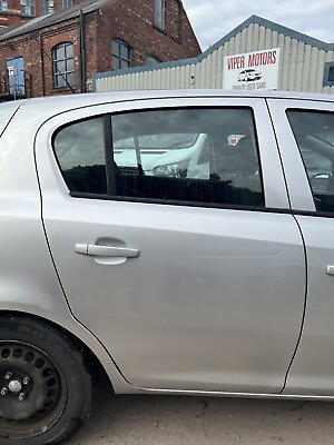 #ad Vauxhall Corsa D Door Drivers Offside Rear Star Silver Z157 5 Door 06 14 DN10