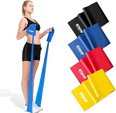 #ad Exercise Bands for Physical Therapy Resistance Band for Fitness Yoga Pilates