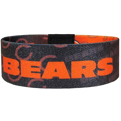 #ad Chicago Bears Stretch Bracelet Licensed NFL Football
