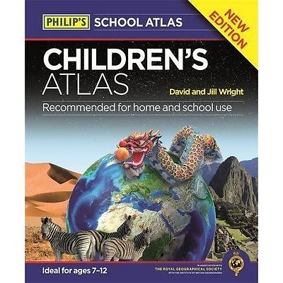 #ad Wright Jill : Philips Childrens School Atlas Philips FREE Shipping Save £s GBP 2.73