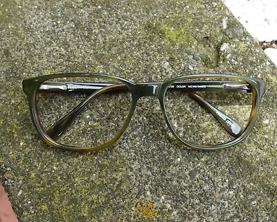 #ad Horner Men#x27;s Classic Olive Green Eyeglasses