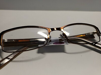 #ad New RX#x27;able RX Eyeglass Frames FM11465 50 17 135 Brown