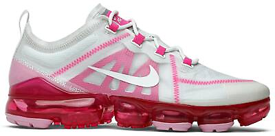 #ad Nike Air Vapormax 2019 Womens US 8 UK 5.5 AR6632 105 Pink Trainers Sneakers RARE
