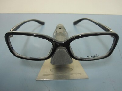 #ad OAKLEY women CRIMP black marble OX1070 0153 RX eyeglass frame NEW in Oakley case