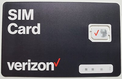 #ad Verizon SIM card • Motorola Moto G7 G7 Play G7 Power READ INSIDE
