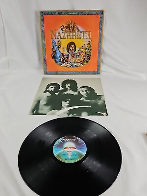#ad Nazareth ‎– Rampant Vinyl LP Album Stereo Embossed Cover CREST 15