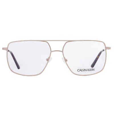 #ad Calvin Klein Demo Aviator Men#x27;s Eyeglasses CK19129 717 55 CK19129 717 55