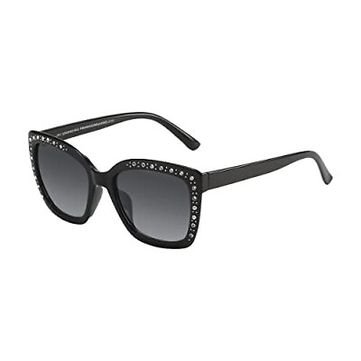 #ad Piranha Fashion 5 Sunglasses The Ava Oversized Square Cat Eye Shades NEW