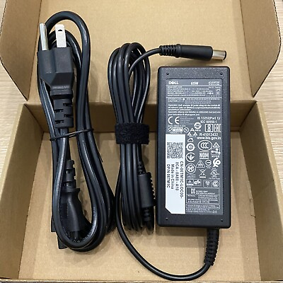 #ad Genuine OEM 65W Dell PA 12 AC Adapter Charger For 928G4 LA65NS2 01 n4010 D531N