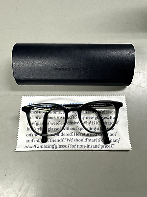 #ad Warby Parker Eyeglasses Frames DURAND M 175 Case Needs Replacement Lenses