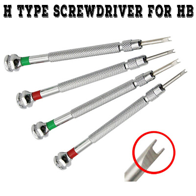 #ad H Screwdriver For HB H Type Screws Watch Case Opener U Type Special Screwdrivers