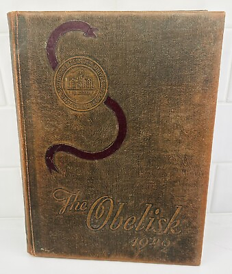 #ad 1949 Southern Illinois University Yearbook. The Obelisk 1949 Yearbook.