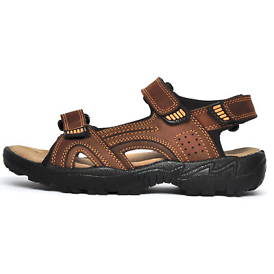 #ad Northwest Territory Windsor Mens Strap Casual Adventure Summer Leather Sandals
