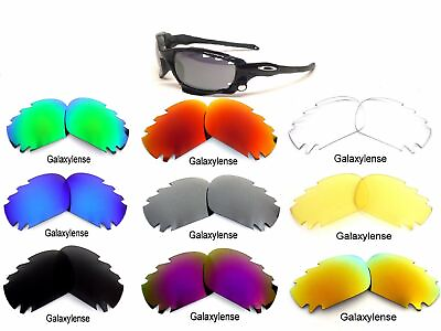 #ad Galaxy Replacement Lenses For Oakley Racing Jacket Jawbone Vented Multi Color