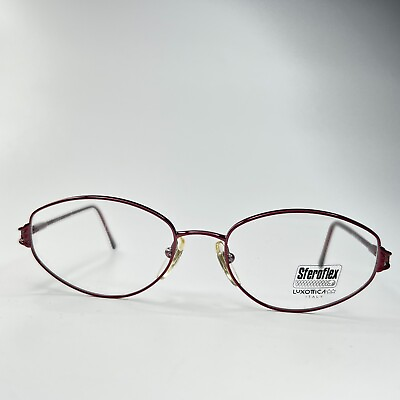 #ad Sferoflex Eyeglasses 2471 309 Red Rectangle Mens Frames 51 16 135 mm