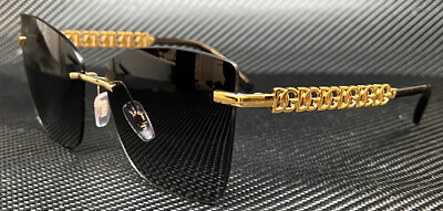 #ad DOLCE amp; GABBANA DG2289 02 8G Gold Black Women#x27;s 59 mm Sunglasses