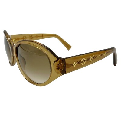 #ad LOUIS VUITTON Obsession Sunglasses Light Brown Z0460E