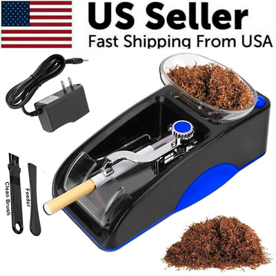 #ad Cigarette Machine Automatic Electric Rolling Roller Tobacco Injector Maker US $14.99