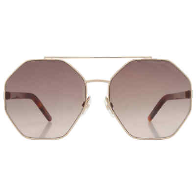 #ad Marc Jacobs Brown Gradient Geometric Ladies Sunglasses MARC 524 S 006J HA 60