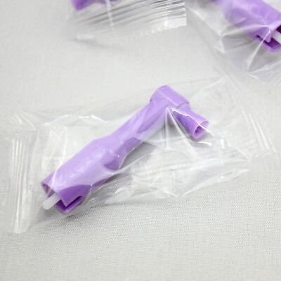 #ad 40 PCS Dental Disposable Pro Angle Prophy Angles Cup Purple